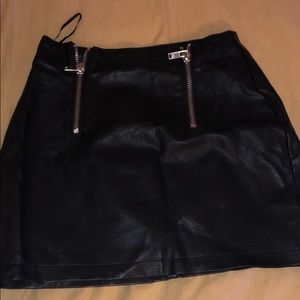 Forever 21 Leather Skirt